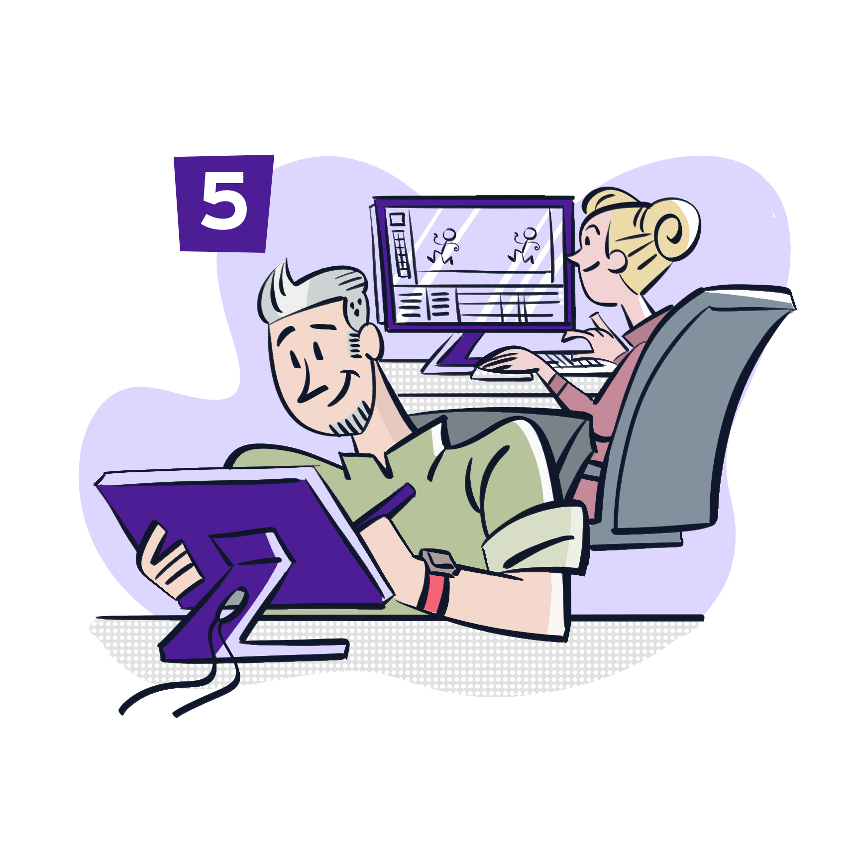 Voice-over, Illustration und Animation